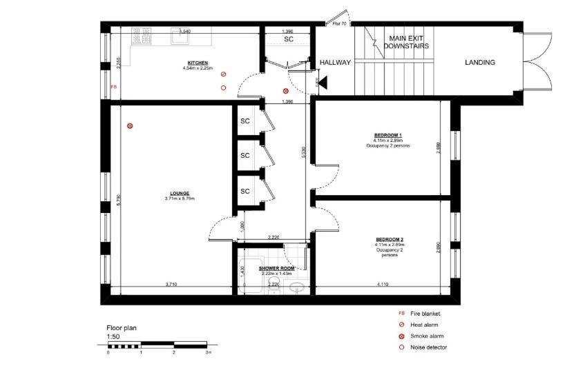 Beautiful West End Flat With Private Parking Apartment *